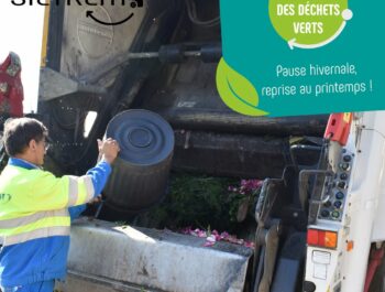 PAUSE HIVERNALE DE LA COLLECTE DES DÉCHETS VERTS